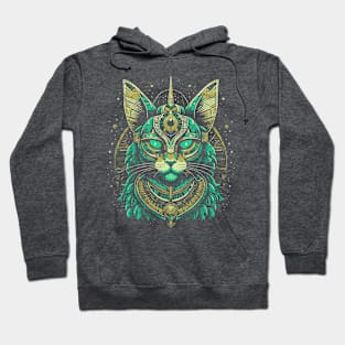 The Cat Goddess Bastet Hoodie